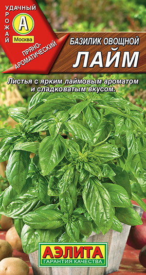 Базилик овощной Лайм Базилик овощной Лайм
