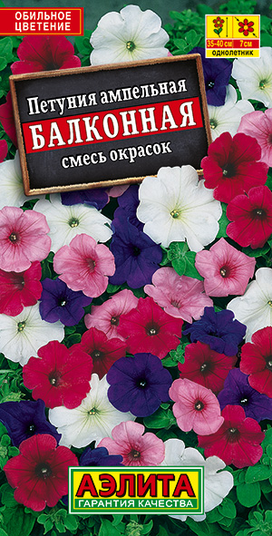 Петуния Балконная, смесь сортов Петуния Балконная, смесь сортов