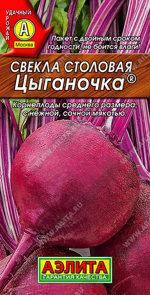 Свекла столовая Цыганочка - фото Свекла столовая Цыганочка - фото