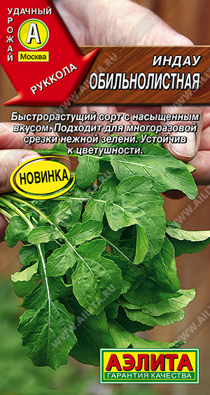 Индау (руккола) Обильнолистная - фото Индау (руккола) Обильнолистная - фото