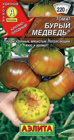 Томат Бурый медведь - фото Томат Бурый медведь - фото