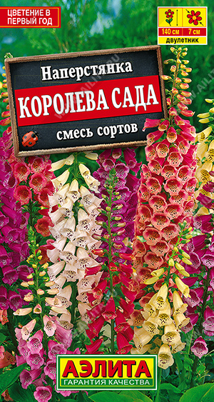 Наперстянка Королева сада, смесь сортов - фото Наперстянка Королева сада, смесь сортов - фото