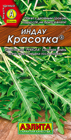Индау (руккола) Красотка  ® - фото Индау (руккола) Красотка  ® - фото