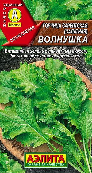 Горчица салатная Волнушка - фото Горчица салатная Волнушка - фото