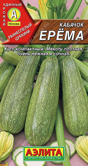 Кабачок цуккини Ерема - фото Кабачок цуккини Ерема - фото