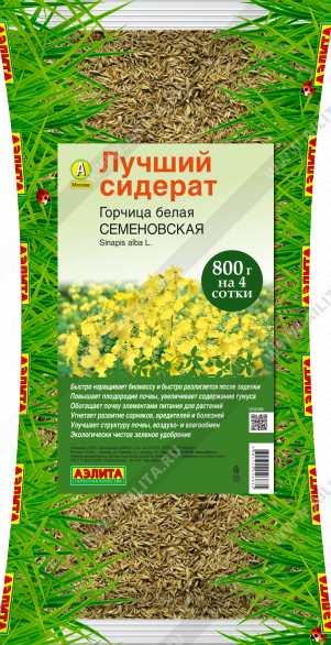 Горчица белая Семеновская - фото Горчица белая Семеновская - фото